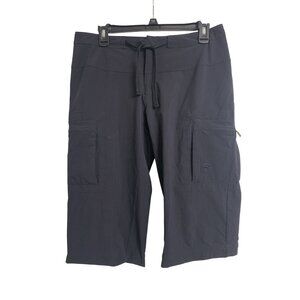 Mountain Hardwear 8 Regular Black‎ Cargo Outdoor Hiking Shorts Gorpcore